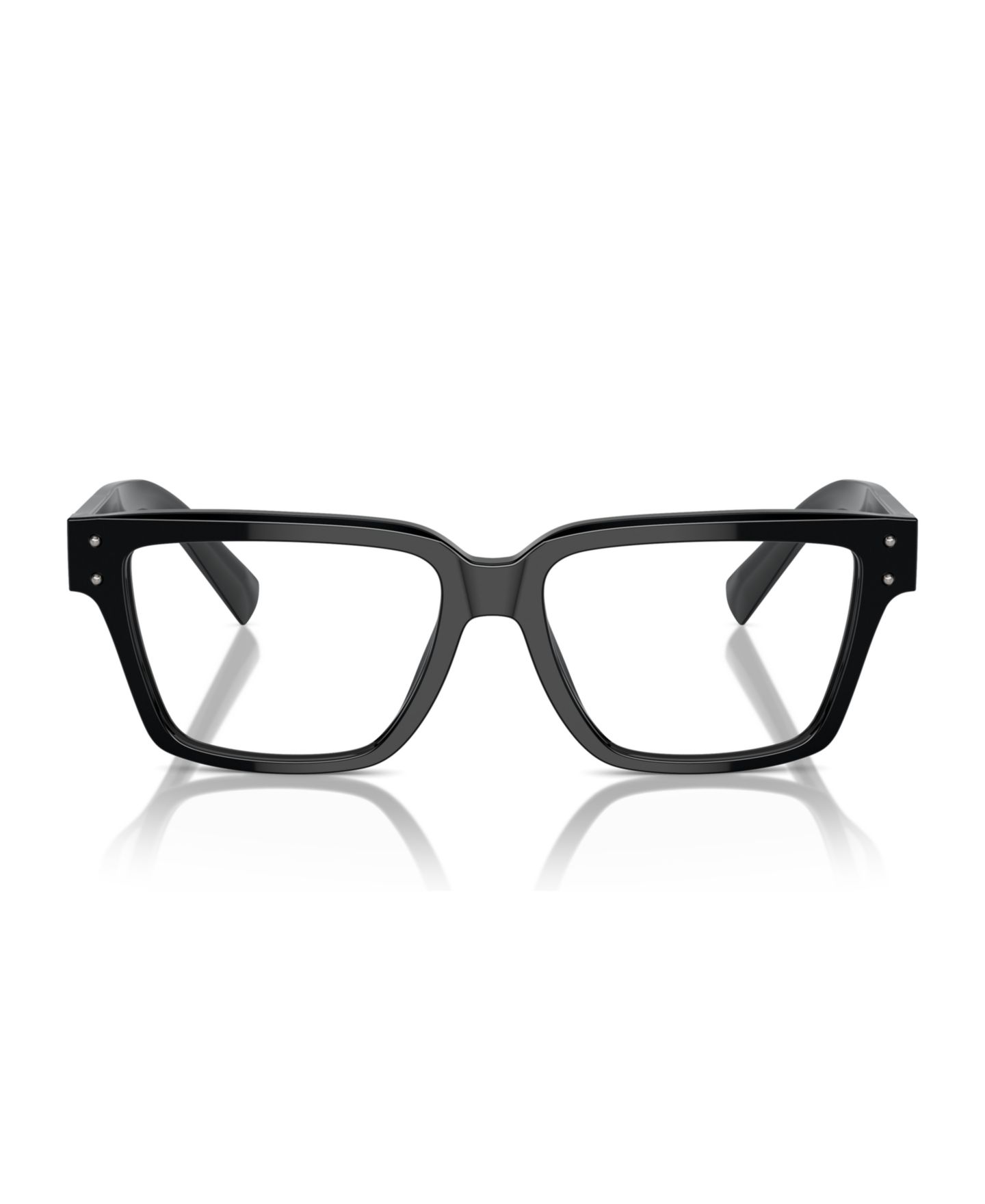 Мужские очки Dolce&Gabbana Man Square Plastic DG3383 Eyeglasses, цвет: Чёрный — фото 2