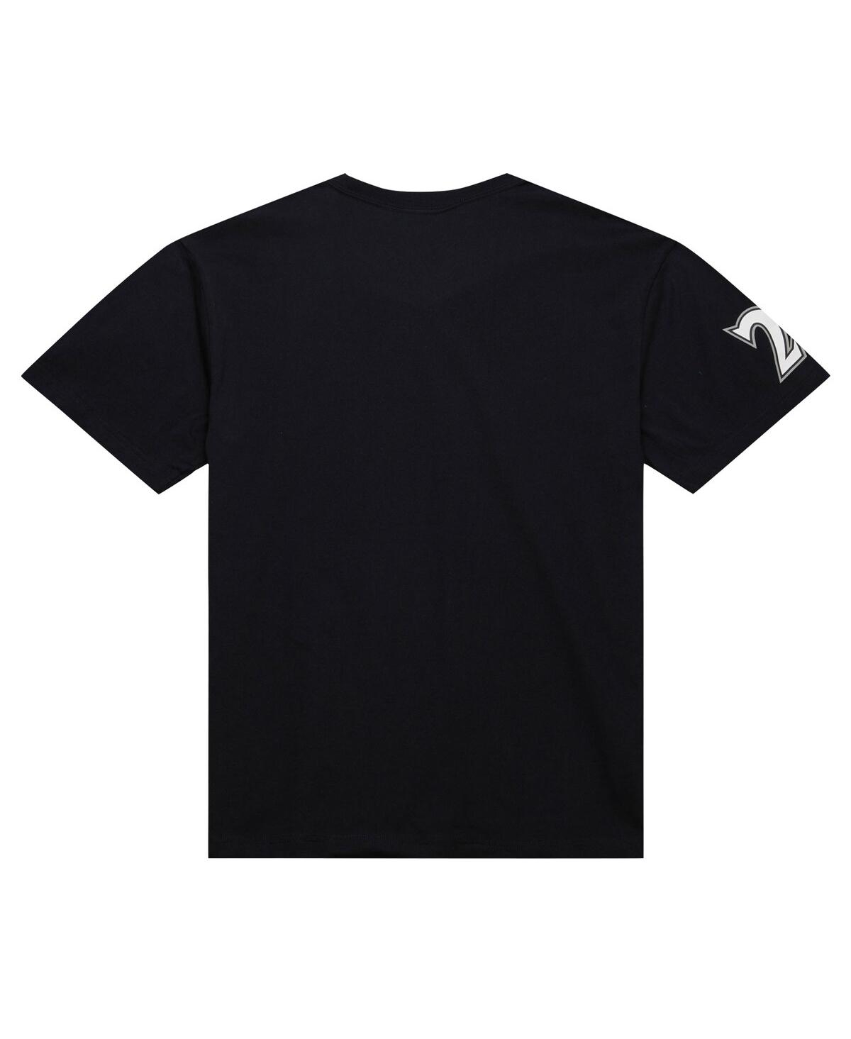Mitchell & Ness Men's Kevin Garnett Black Minnesota Timberwolves Premium Nickname T-shirt In Black