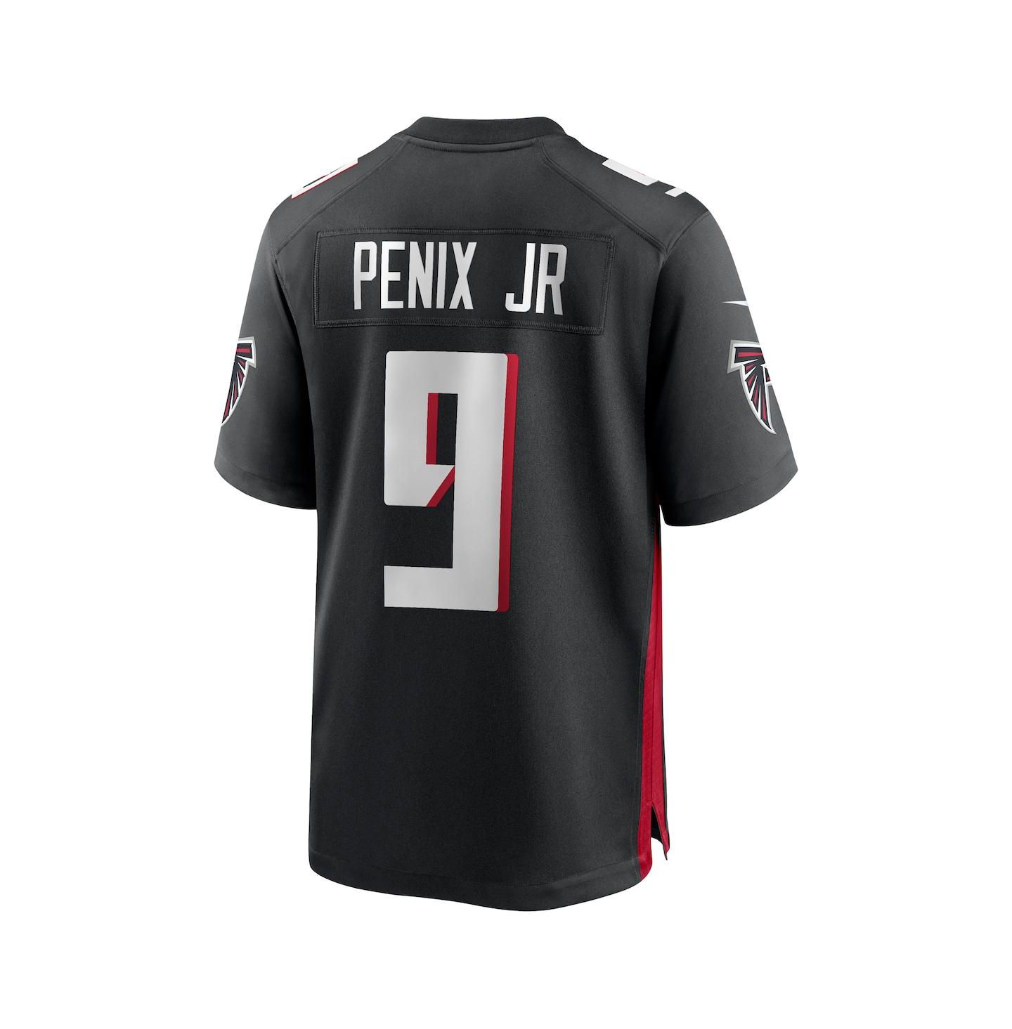 Мужской топ Nike Michael Penix Jr. Black Atlanta Falcons 2024 NFL Draft First Round Pick Player Game Jersey — фото 3