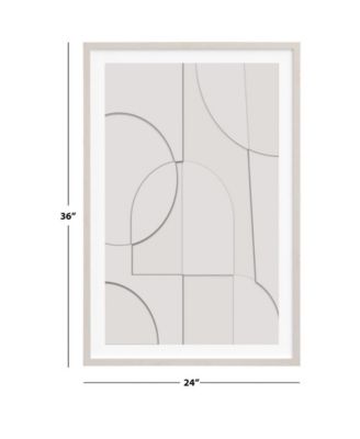 Peaceful Configuration Framed Wall Art