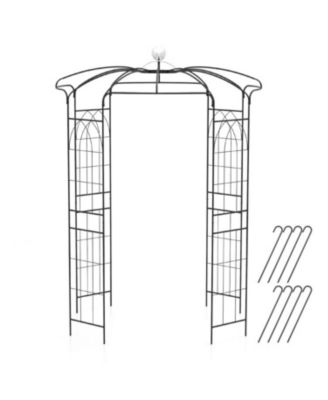 Birdcage Shape Gazebo for Climbing Plants and Wedding Ceremony Decoration