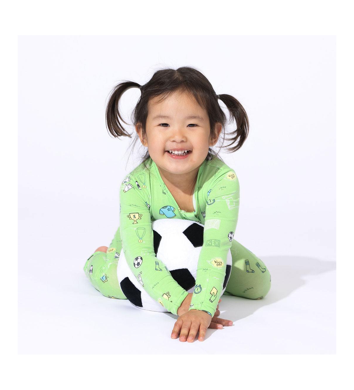 Bellabu Bear Baby Unisex BabyConvertible Footie - Soccer