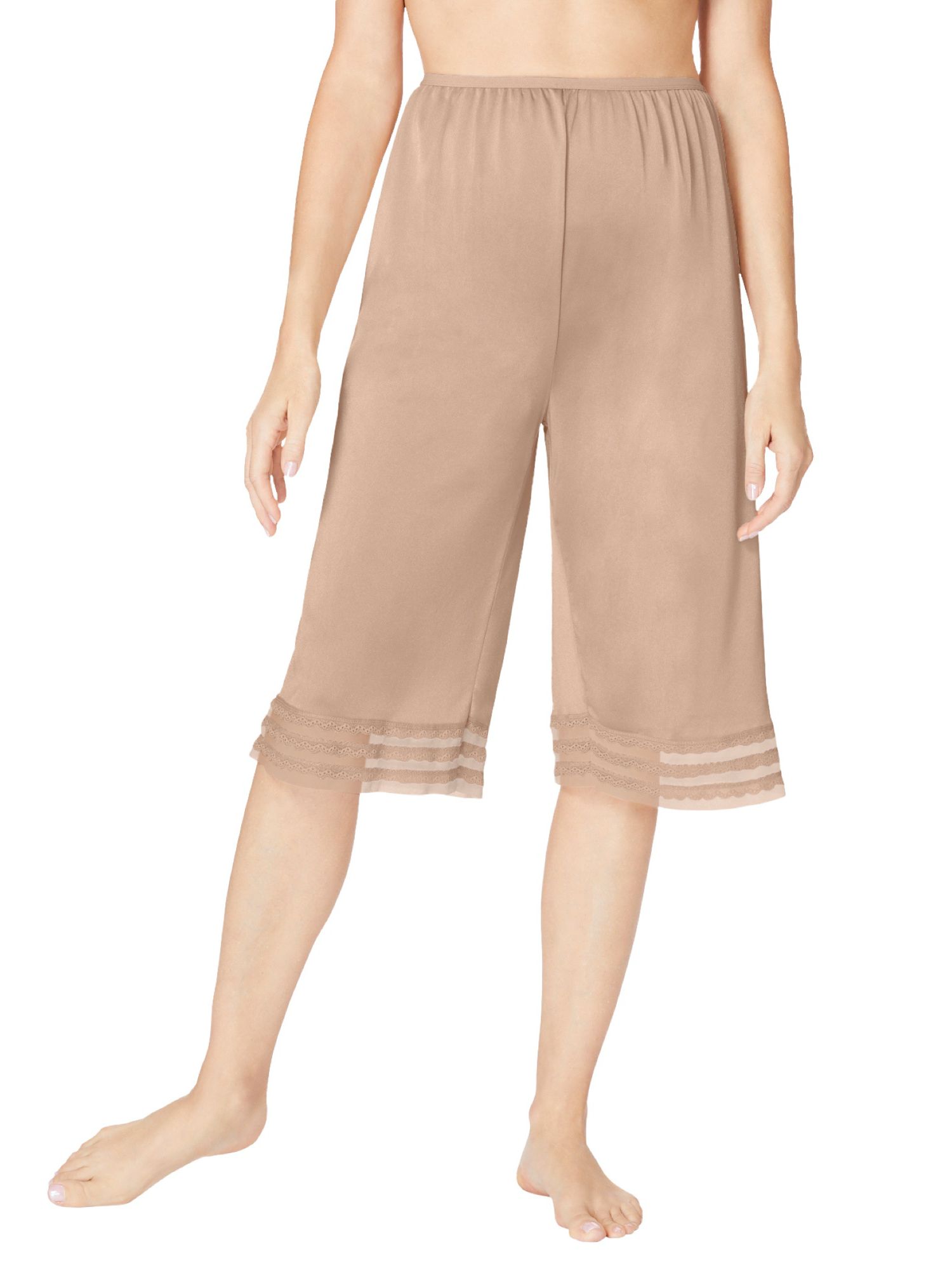 Women's Plus Size Snip-To-Fit Culotte