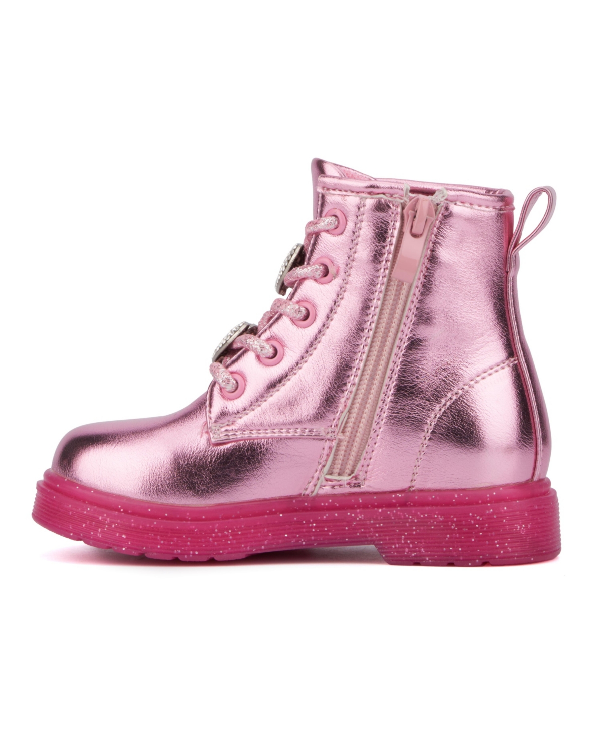 Olivia Miller Little Girls Space Case Combat Boots