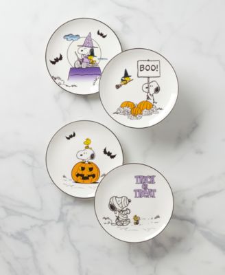 The Great Pumpkin Assorted Accent Plates, Set of 4