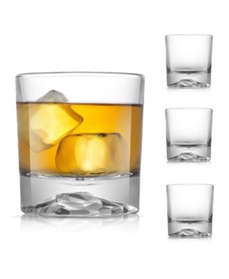 Двойные старомодные бокалы JoyJolt JoyJolt Radiant - 10 унций набор из 4 бокалов 11390₽