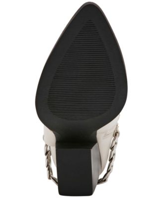 Women's Keeler Harness Moto Engineer Chain Heeled Boots