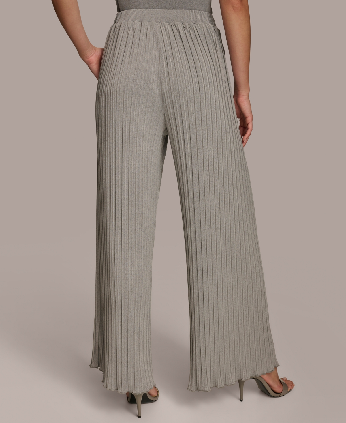 Donna Karan Women's Pleated Wide-Leg Pants