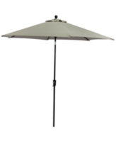 Closeout! Marlough Outdoor 9' Umbrella, Created for Macy's - Outdura Storm Smoke