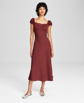 Women's Red Sweetheart Dresses - Macy's