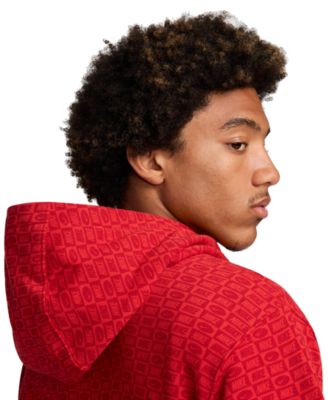 Men's Sportswear Club Fleece All-Over Print Pullover Hoodie