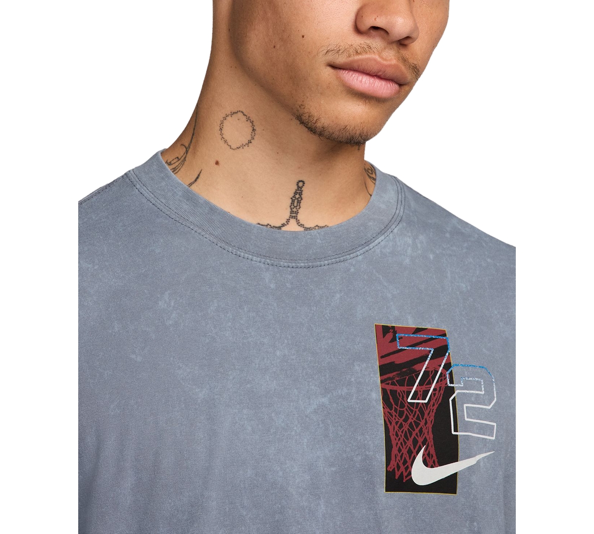 Nike Men's Max90 Basketball Short Sleeve Logo Graphic T-Shirt