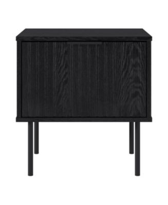 Amber & Emily Black Side Table - Macy's