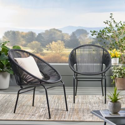 Modern Outdoor Woven Rattan Chair Set Style and Comfort for Your Patio