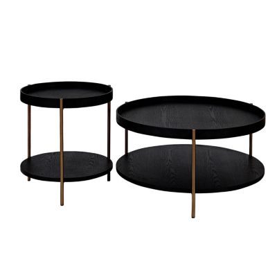 Modern Stackable Coffee and End Table Set