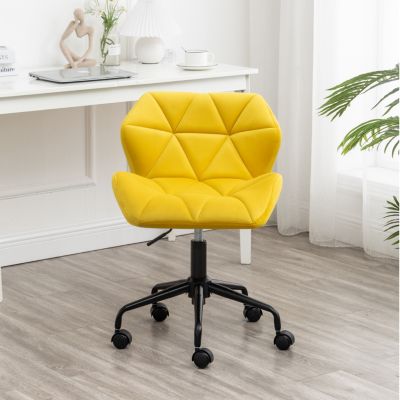 Streamdale Diamond Tufted Adjustable Swivel Office Chair