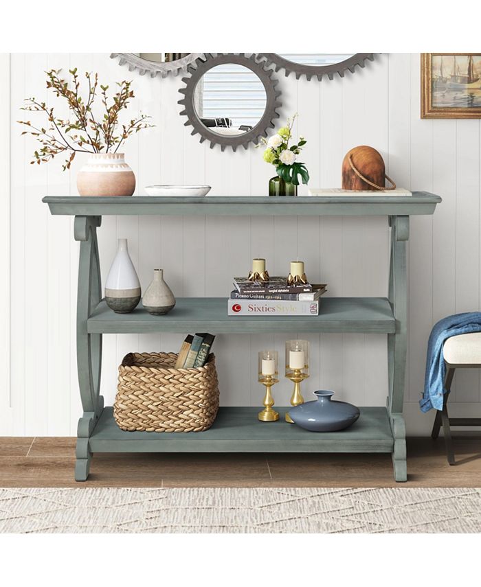 Simplie Fun Newport Console Table For Living Room, Kitchen, Entyway ...