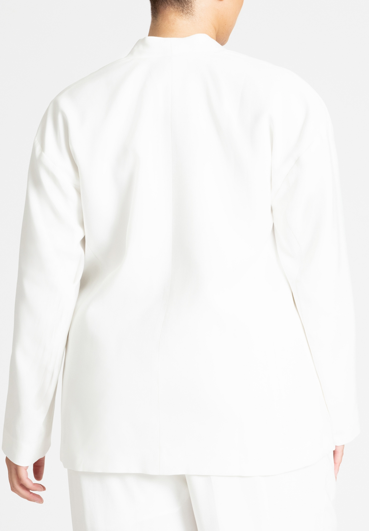 Eloquii Women's Clean Relaxed Double Breasted Blazer