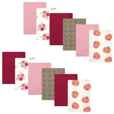 Cotton Flannel Burp Cloths Bundle