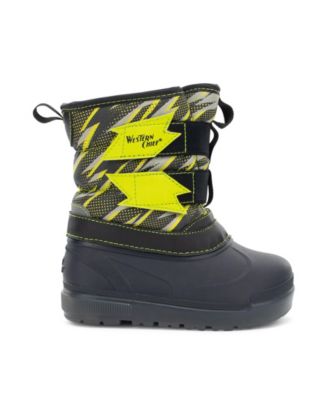 Little Girls Denali Lighted Faux Fur Cold Weather Boot