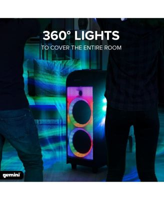 360° Portable Bluetooth Speaker w/ LED Party Lighting