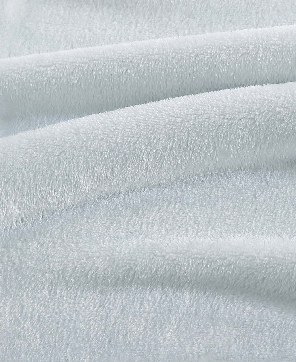 Tommy Bahama Home Solid Ultra Soft Plush Blankets In Blue Sea