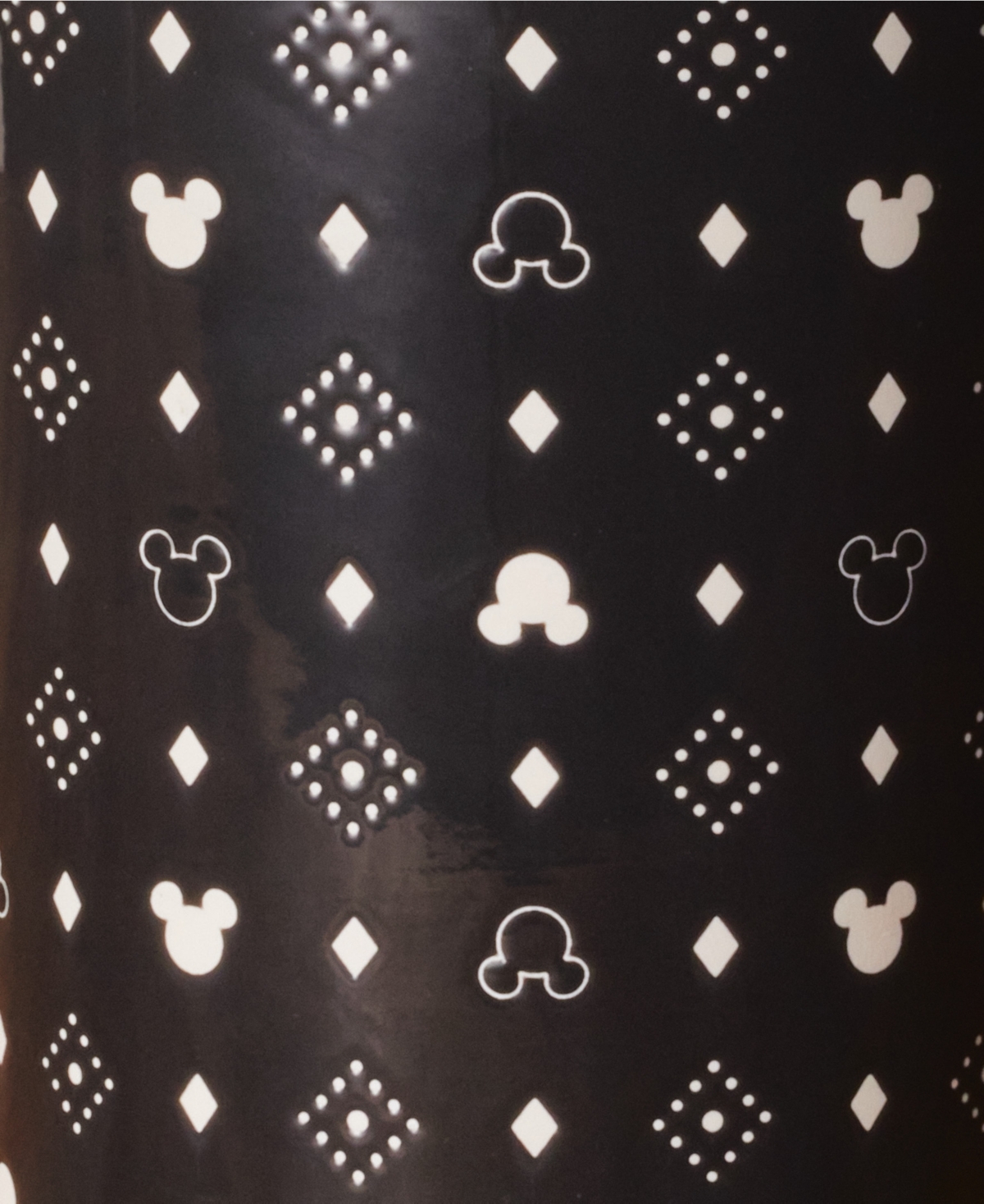 Disney Monochrome 3-piece Ceramic Jar Set, Black In Black