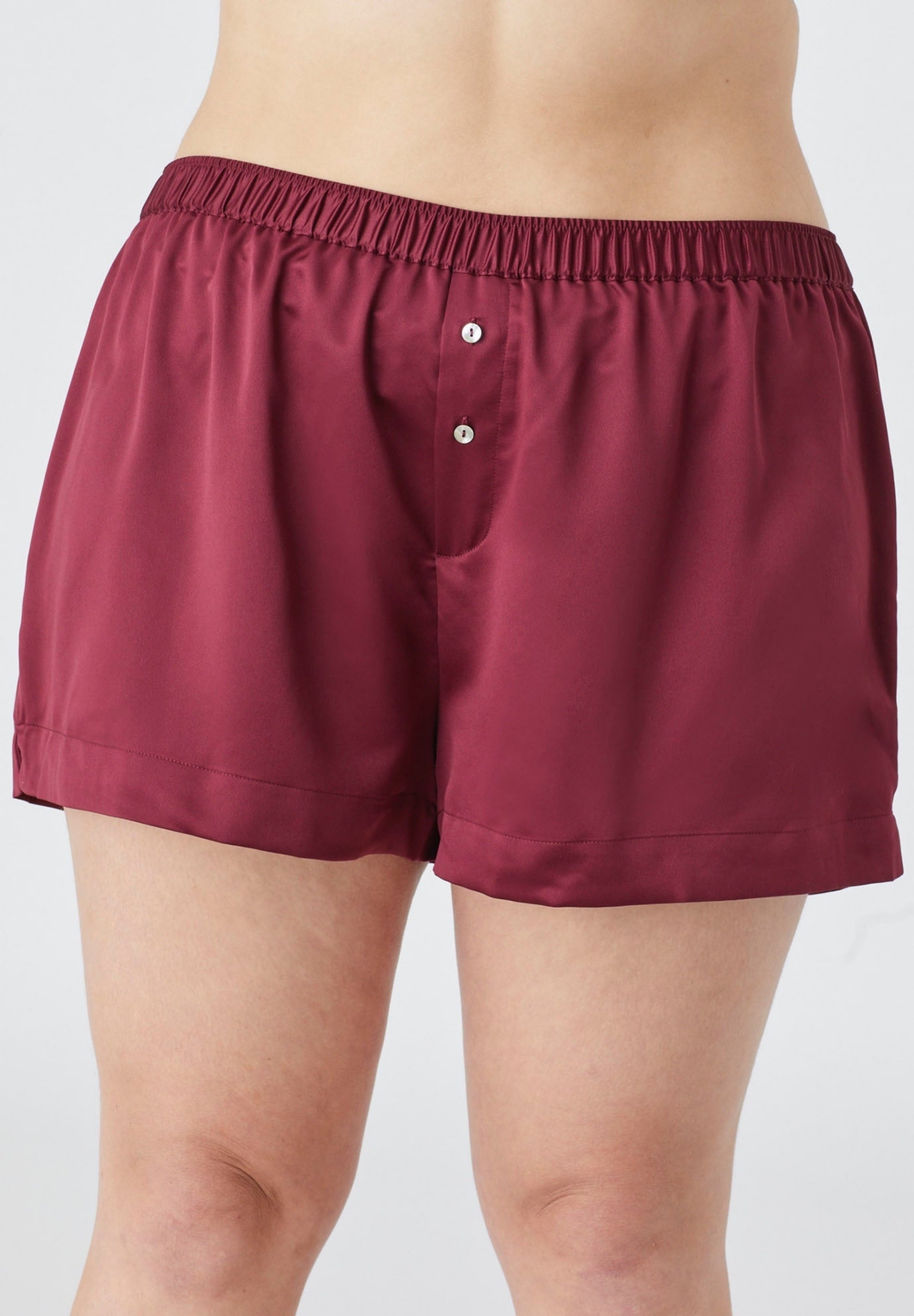Cuup Plus Size The Boxer Short - Recycled Satin
