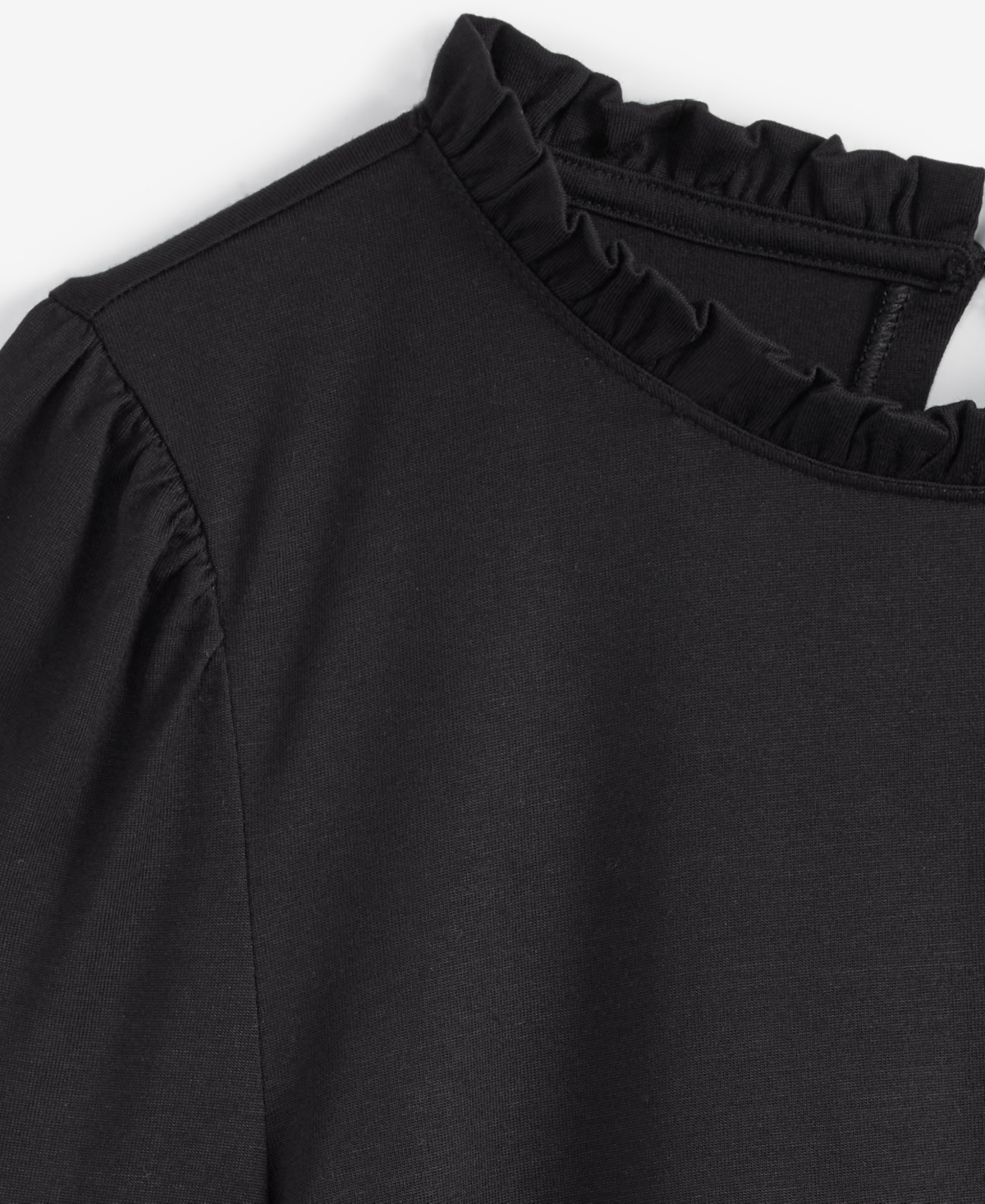On 34th Women's Long-Sleeve Ruffle-Neck Top, Created for Macy's