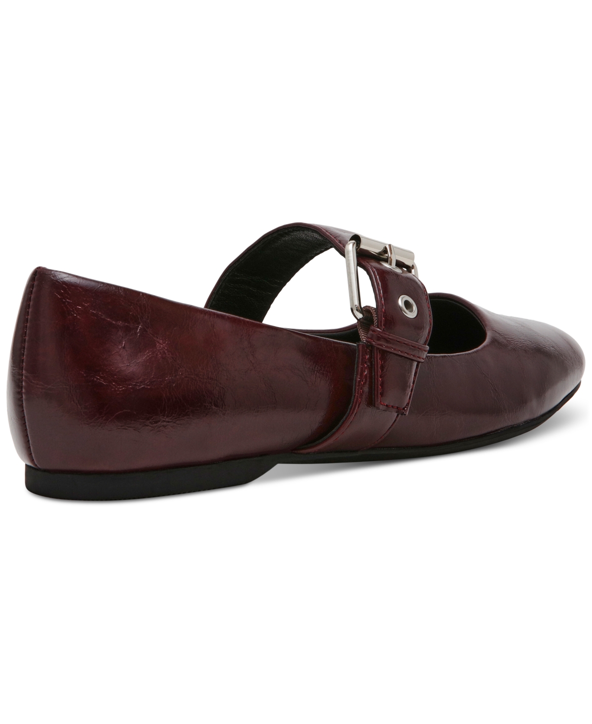 Dv Dolce Vita Women's Mellie Buckle Strap Mary Jane Flats In Burgundy