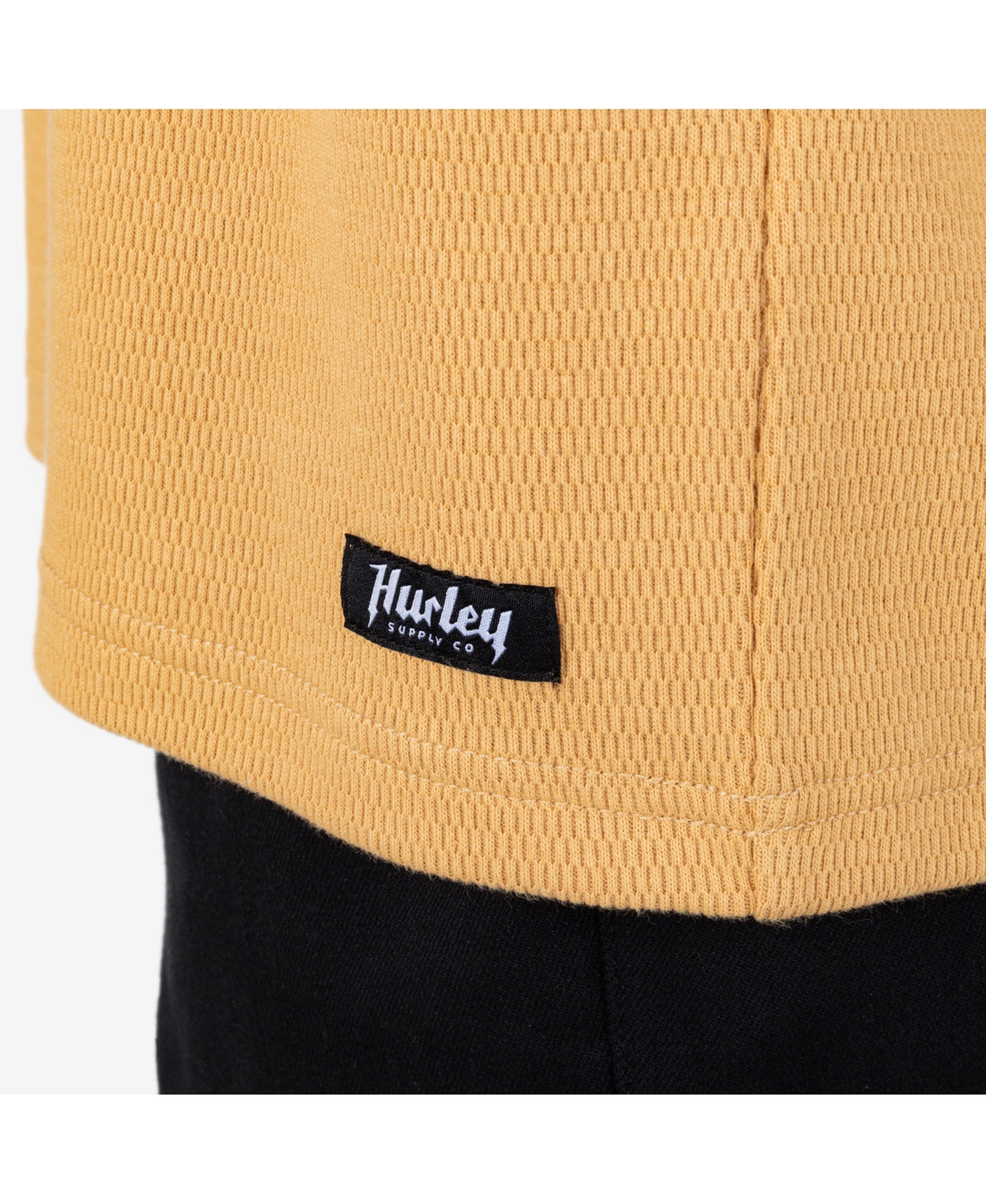 Hurley Men's Tradesman Thermal Long Sleeve Crew T-Shirt