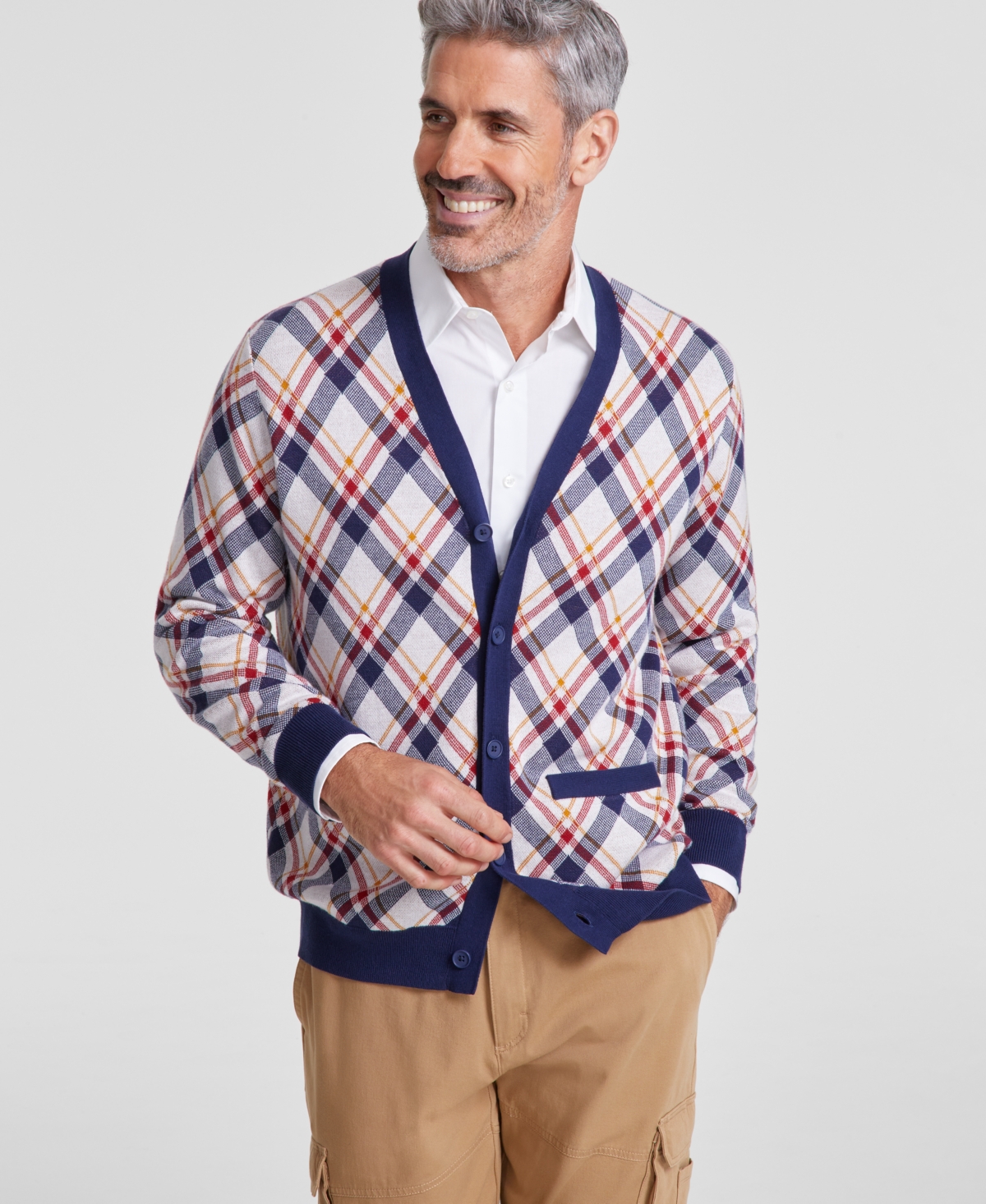 Club room cardigan cheap