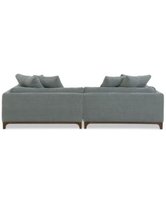 CLOSEOUT! Brendalyn 2-Pc. Modular Fabric Sectional Chaise Set, Created for Macy's	