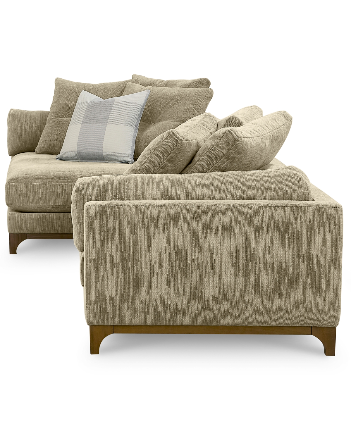 Brendalyn 2-Pc. Fabric Sectional Chaise and Sofa Set, Created for Macy's