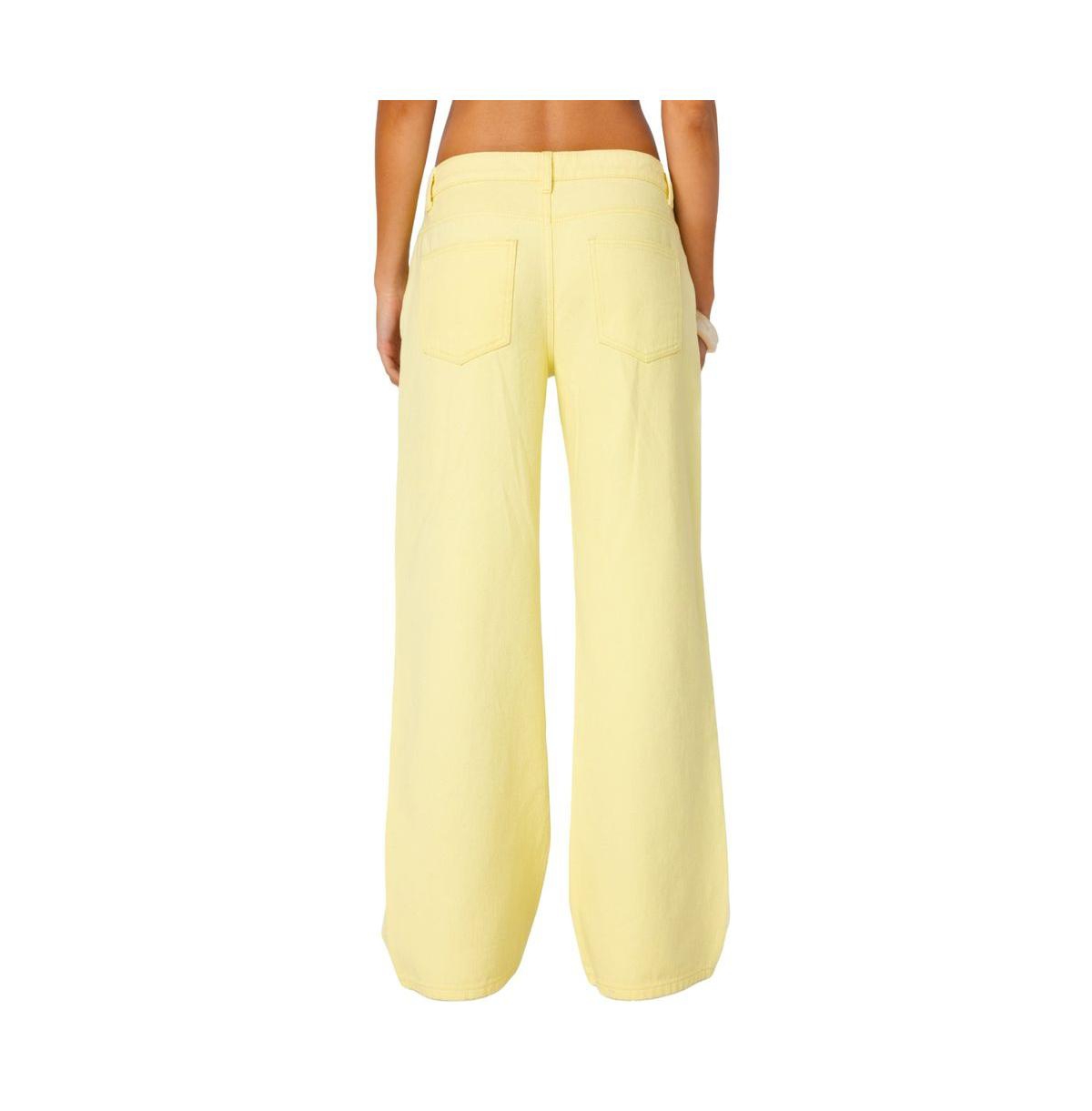 Edikted Women's Roman Low Rise Slouchy Jeans