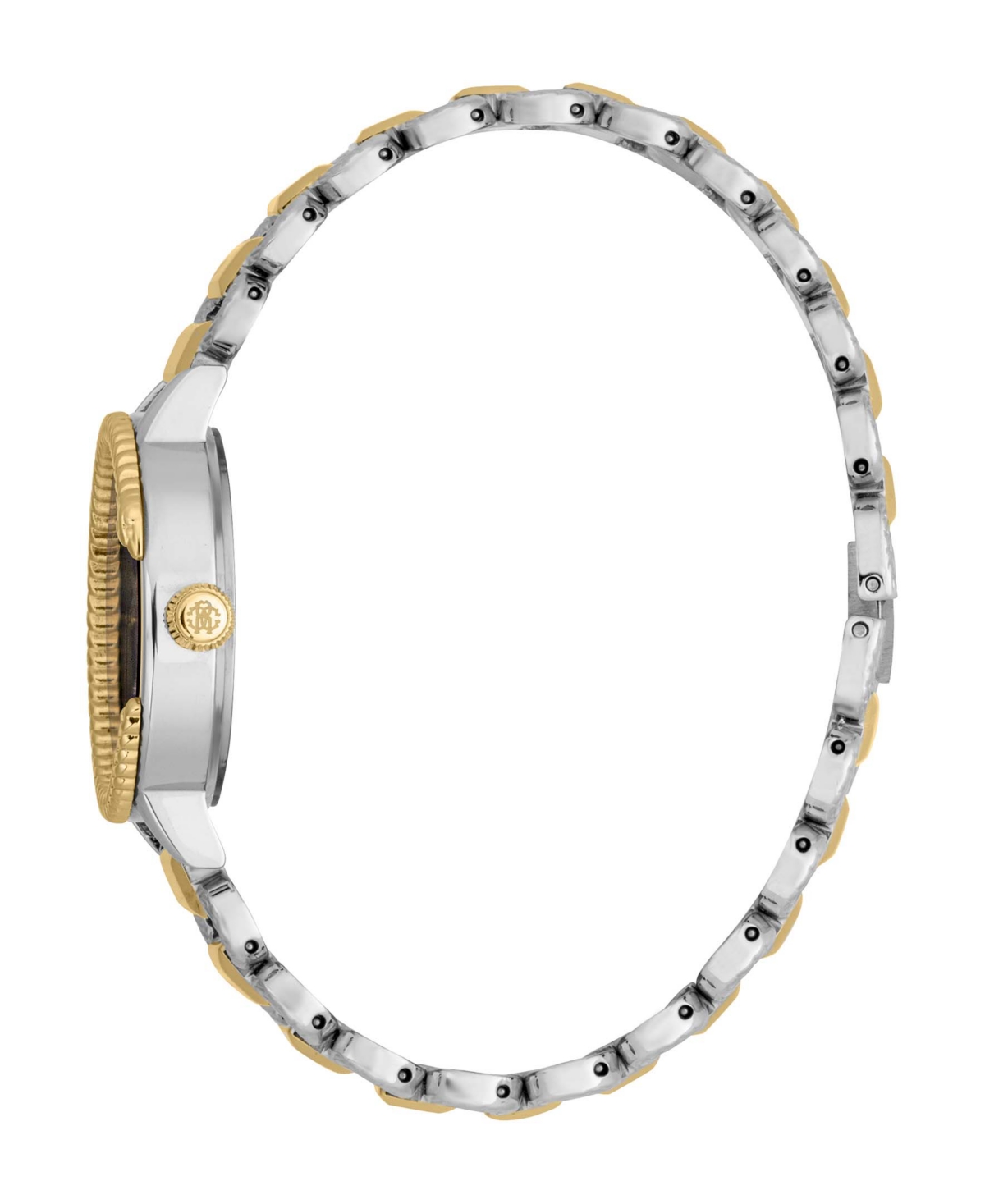 ROBERTO CAVALLI WOMEN'S QUARTZ TWO-TONE STAINLESS STEEL WATCH 30MM 