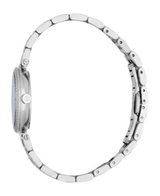 Women's Quartz Silver-tone Stainless Steel Watch 30mm