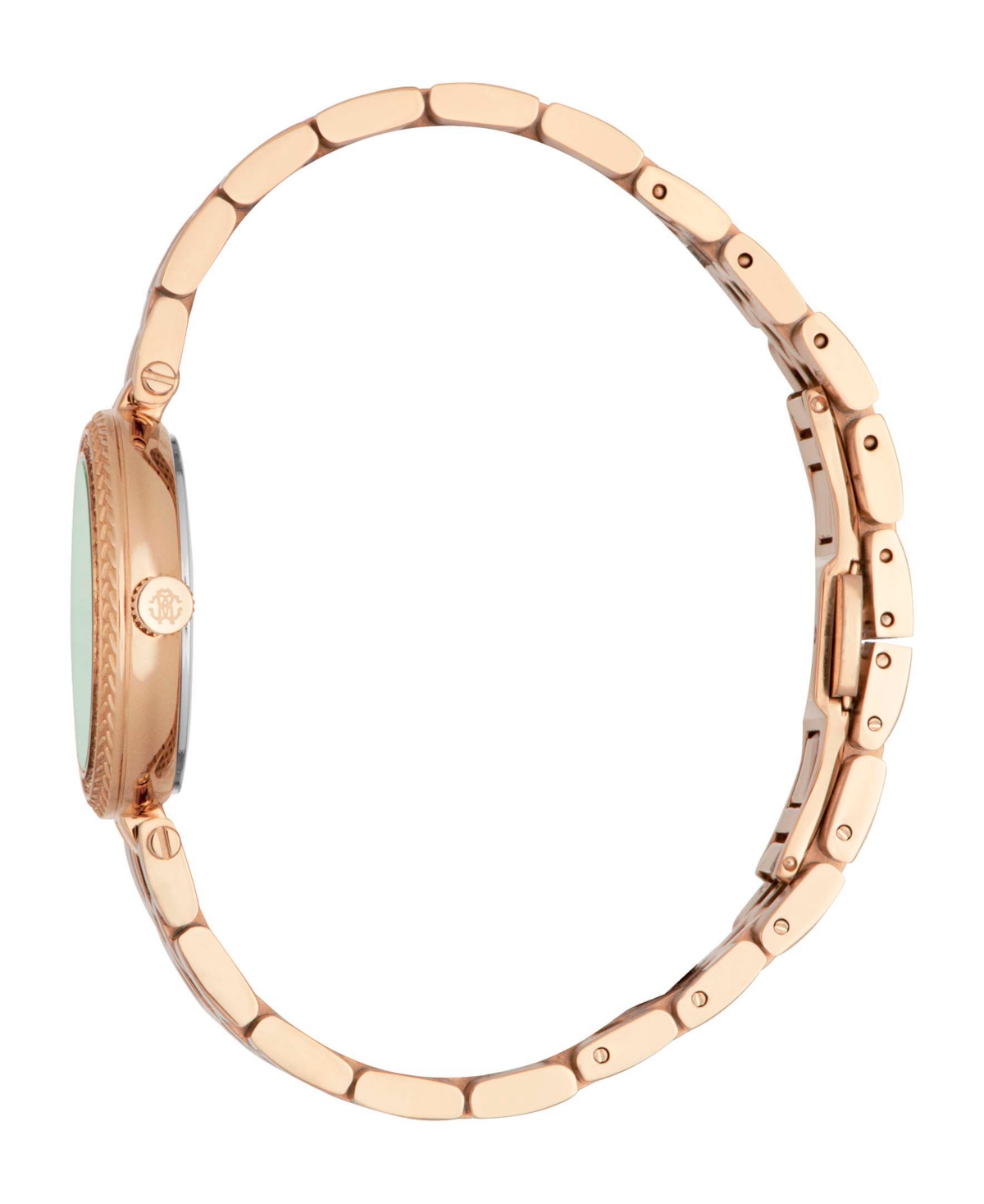 ROBERTO CAVALLI WOMEN'S QUARTZ ROSE-GOLD STAINLESS STEEL WATCH 30MM 
