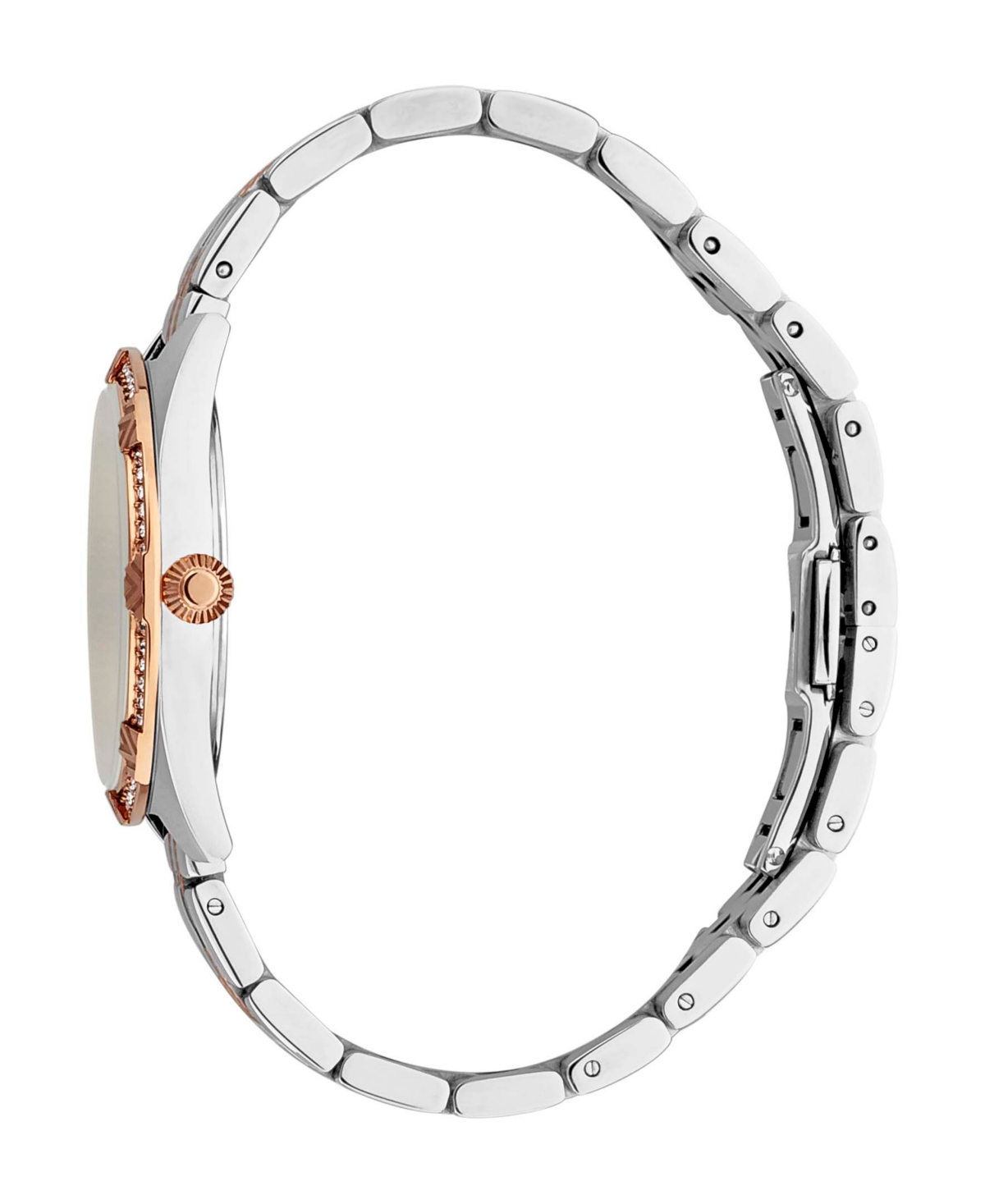 ROBERTO CAVALLI WOMEN'S QUARTZ TWO-TONE STAINLESS STEEL WATCH 34MM 
