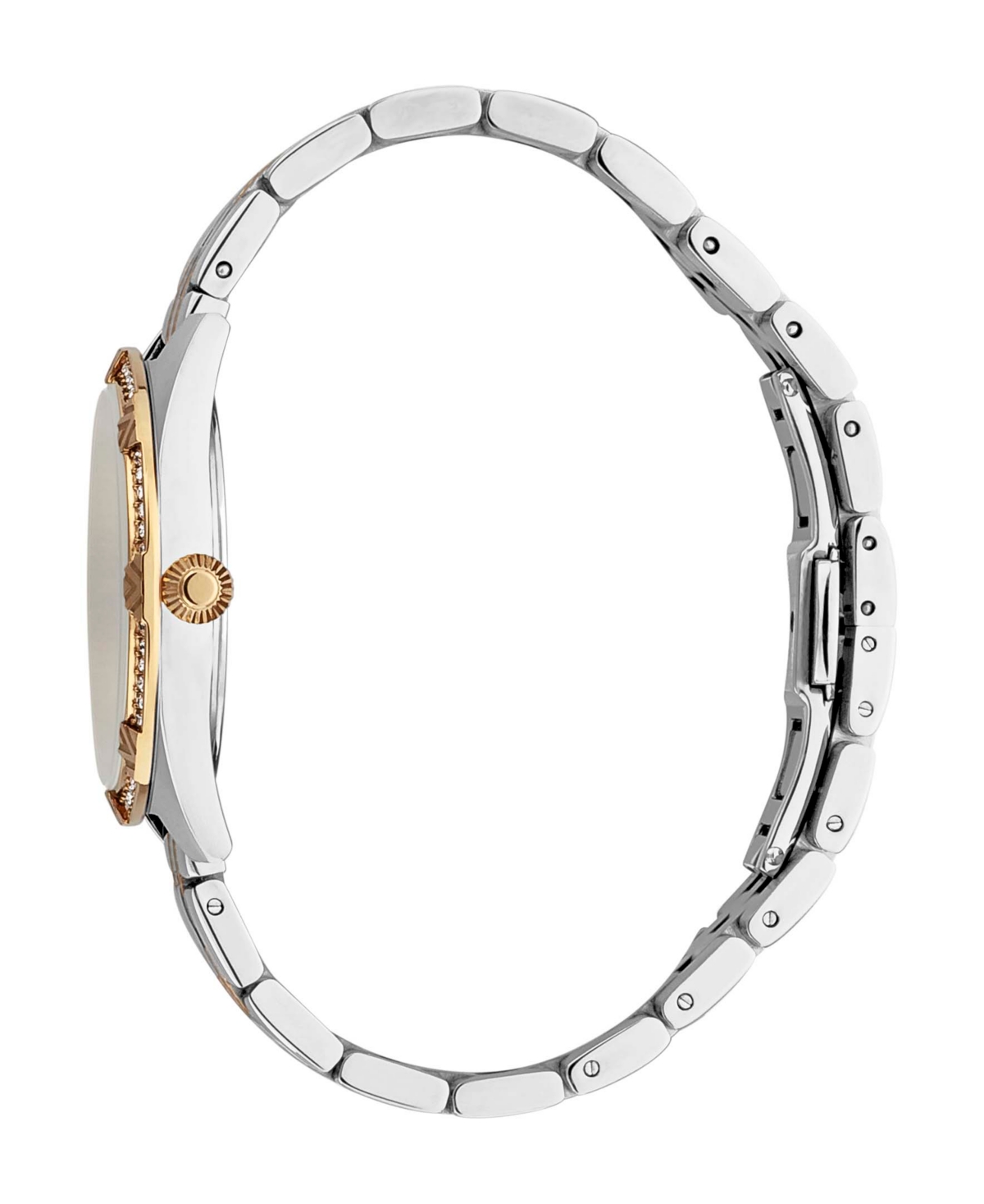 ROBERTO CAVALLI WOMEN'S QUARTZ TWO-TONE STAINLESS STEEL WATCH 34MM 