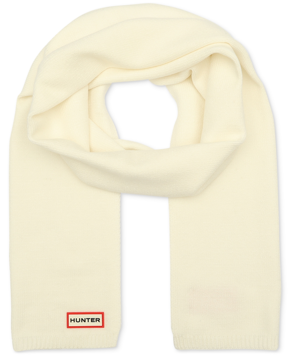 Hunter Play Essential Scarf In White