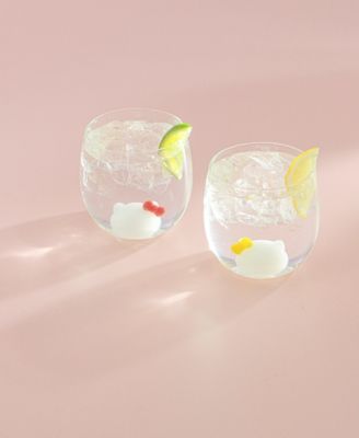Sanrio&reg; Hello Kitty&reg; Stemless Short Glasses, Set of 2