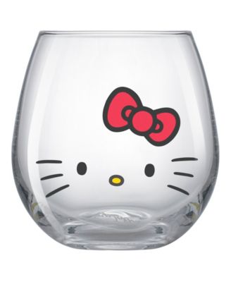 Hello Kitty and Friends Hello Sippy Stemless Drinking Glasses, Set of 4