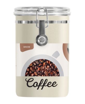 62 fl oz Stainless Steel Coffee Canister
