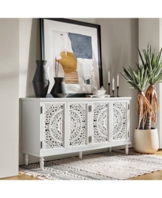 Ismenides Traditional 63”Wide Sideboard with Solid Wood Legs