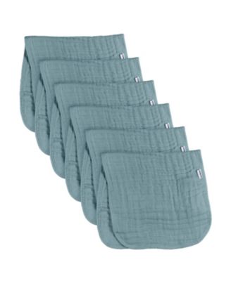 Baby Neutral Multi Browns Muslin Burpcloths - 6-Pack