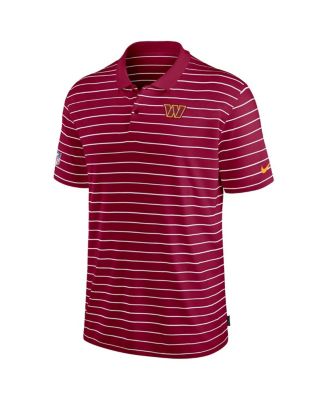 Men's Burgundy Washington Commanders 2022 Sideline Lock Up Victory Performance Polo
