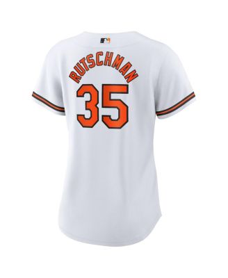 Women's Adley Rutschman White Baltimore Orioles Home Replica Player Jersey
