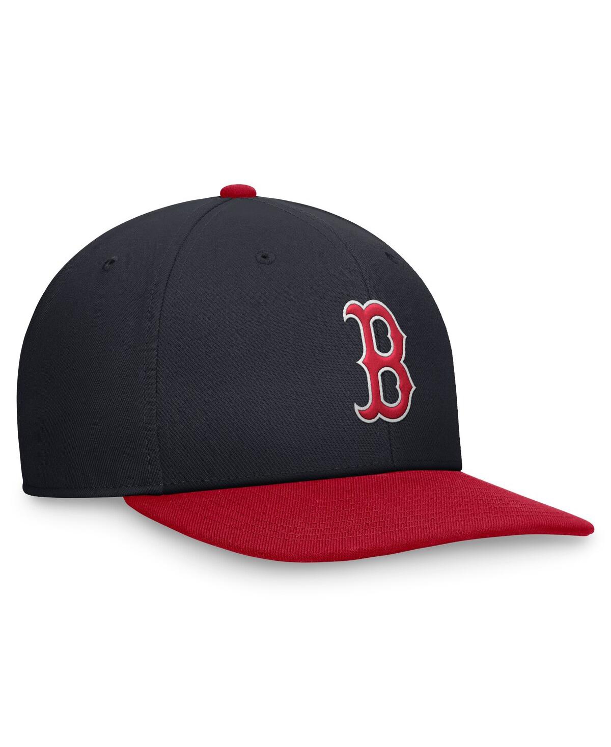 Nike Men's Navy/red Boston Red Sox Evergreen Two-tone Snapback Hat In Navy,red