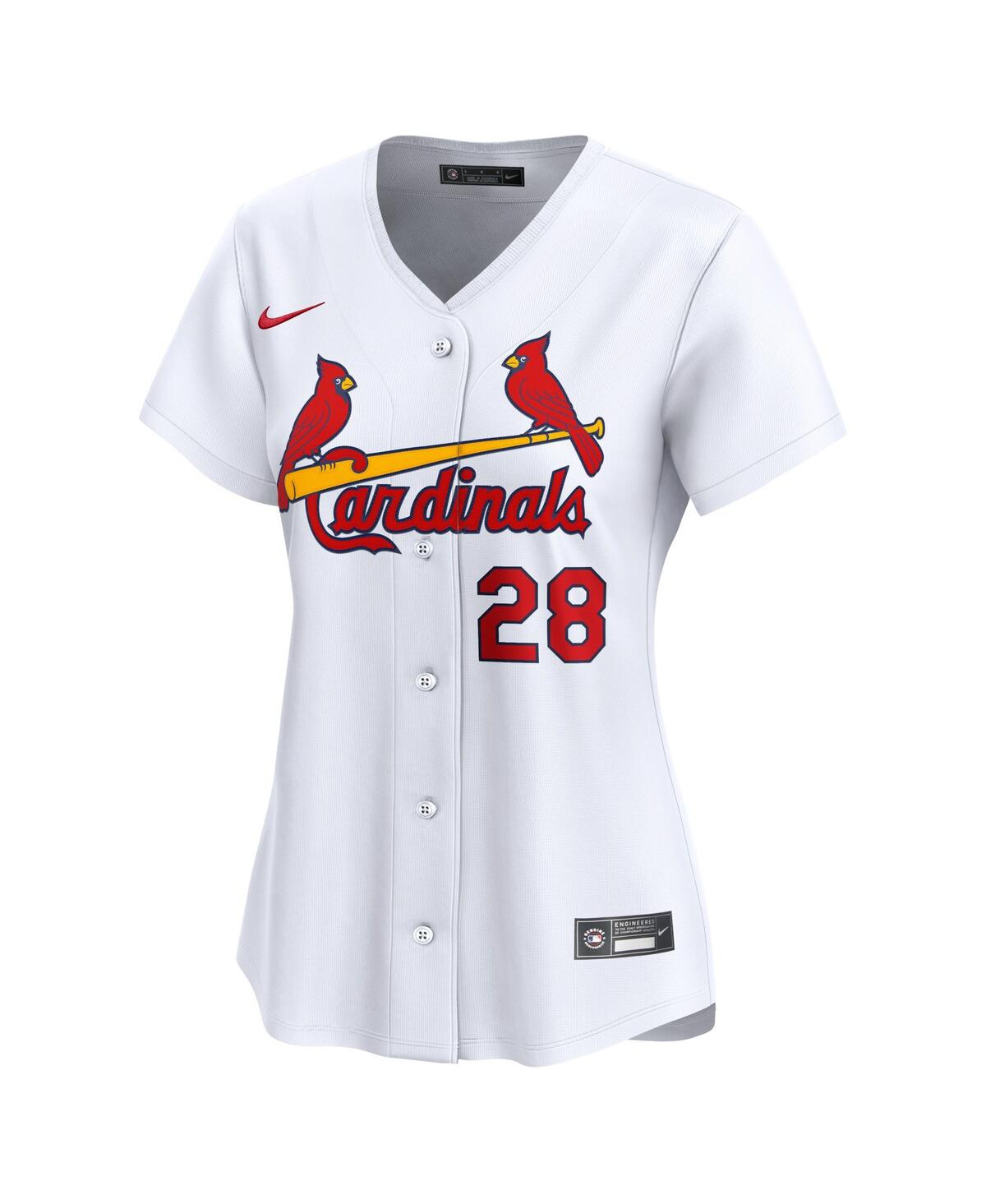 Nike Women's Nolan ArenadoSt. Louis Cardinals Home Limited Player Jersey - White